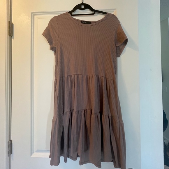 Mauve colored dress size L - Picture 1 of 2